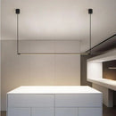 LED-Pendelleuchte nordisches Design minimalistisch Aluminium