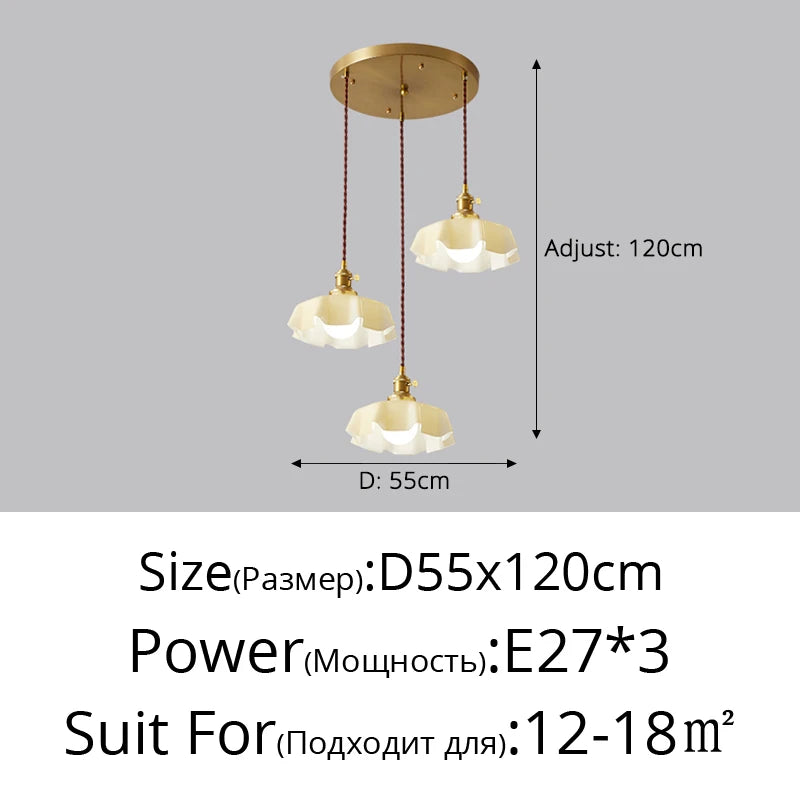 lustre plissé simple pour décoration intérieure éclairage doux - vue 13 sur 17
