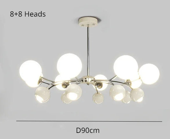suspension à led moderne et créative pour décoration intérieure - vue 12 sur 12