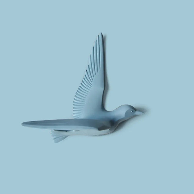 décoration murale créative en forme de mouette décoratif - vue 9 sur 36