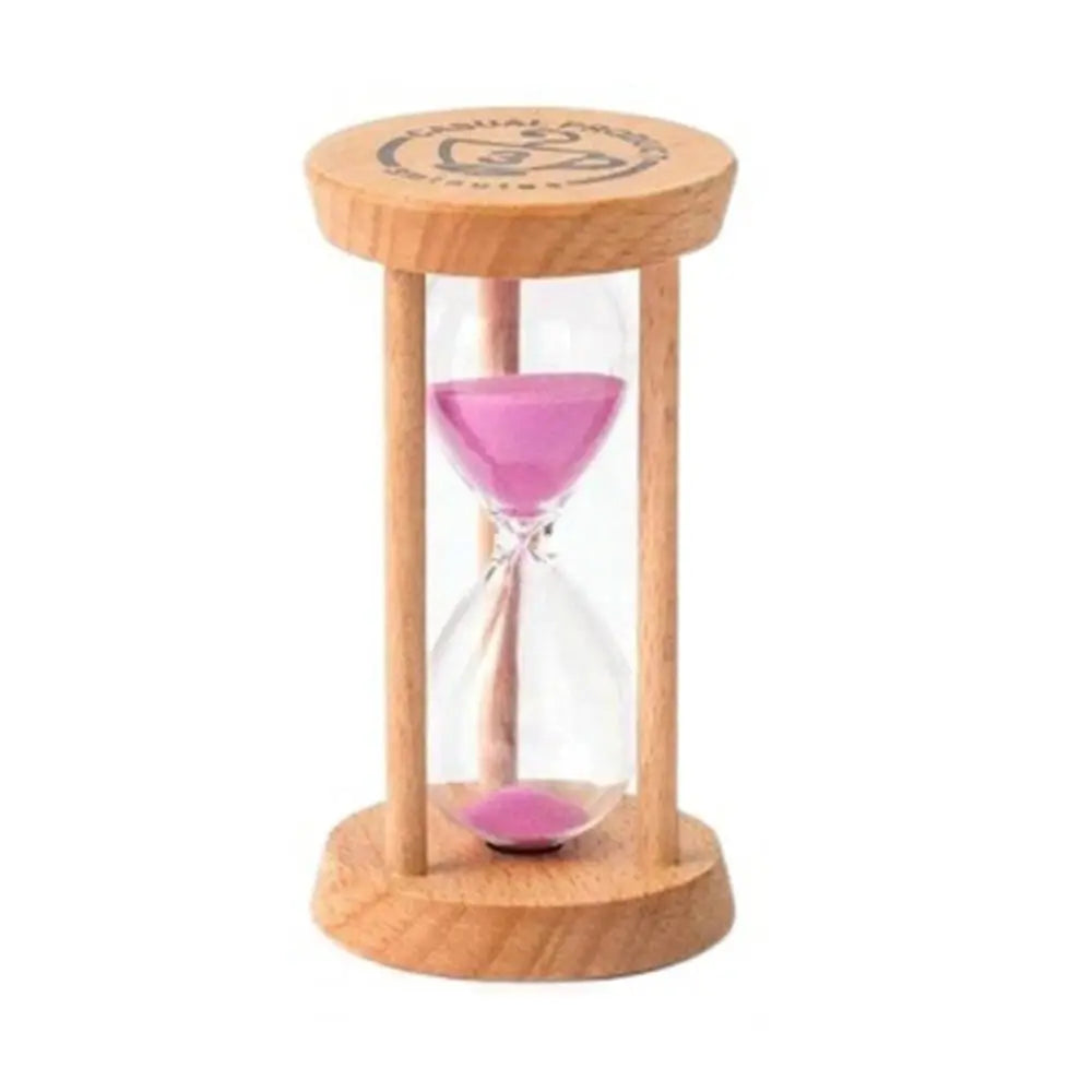 sablier en bois portable rond pour enfants en cinq couleurs - vue 12 sur 11