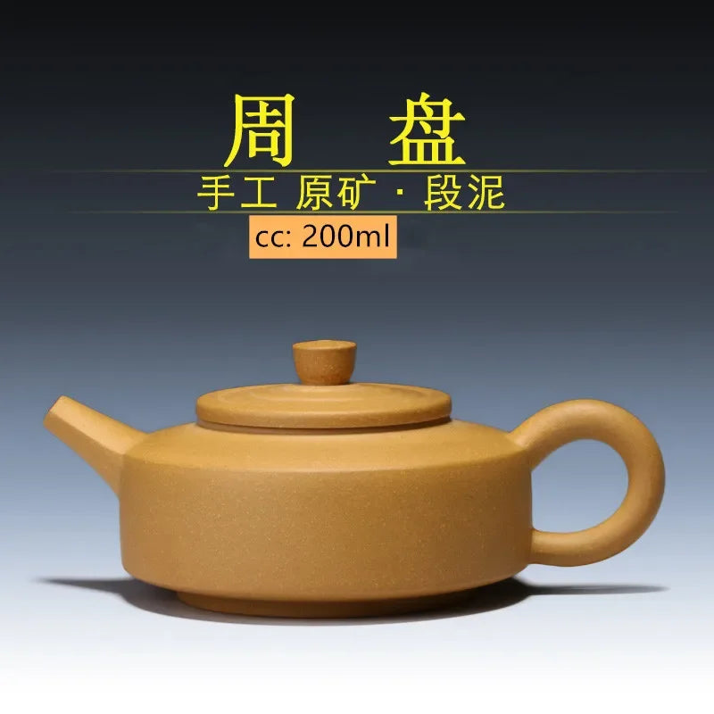 Théière yixing en argile artisanale filtre infuseur 200ml