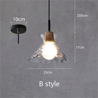 Moderne Pendelleuchte aus Glas für elegante Wohnraumgestaltung