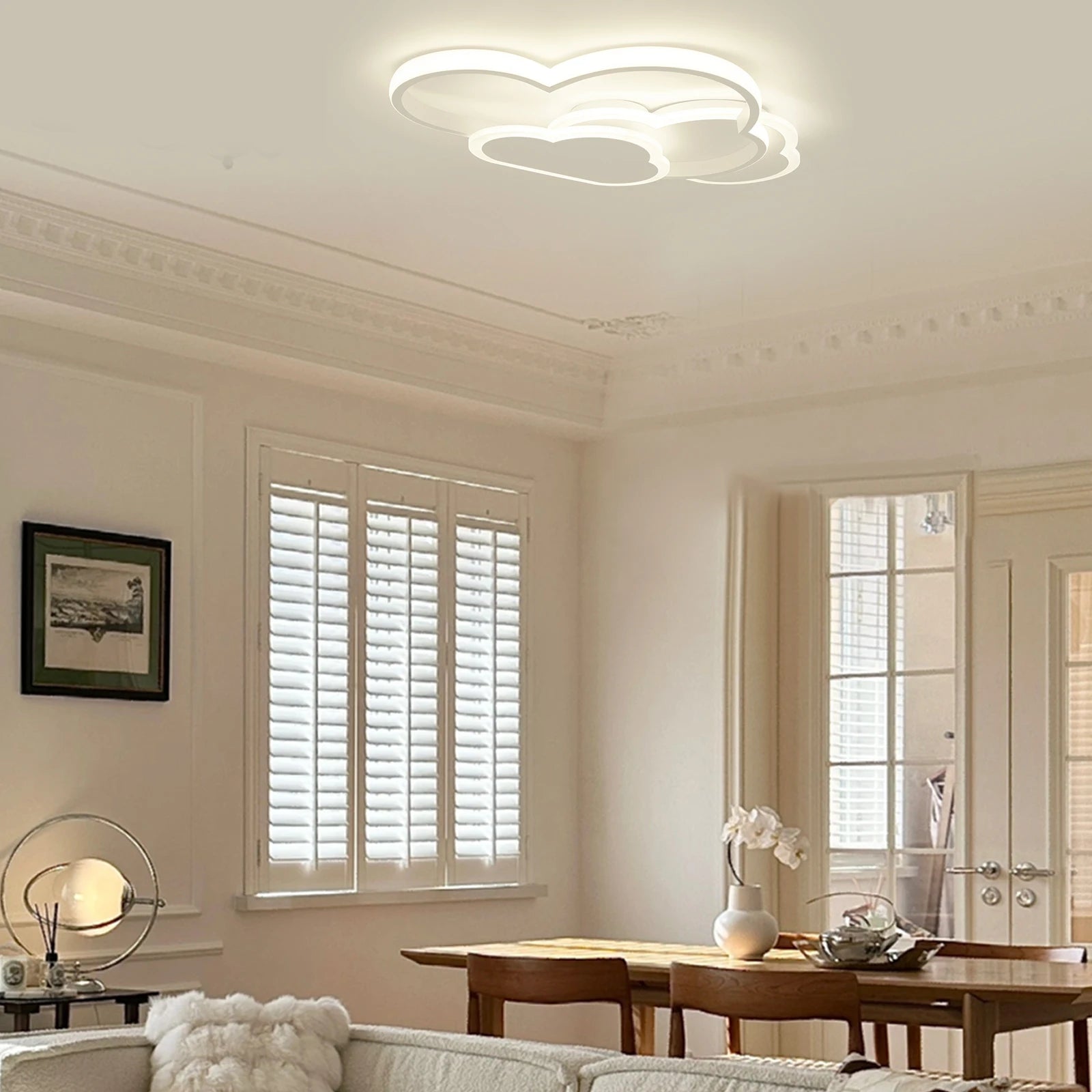 plafonnier led cloud éclairage moderne pour enfant - vue 7 sur 7