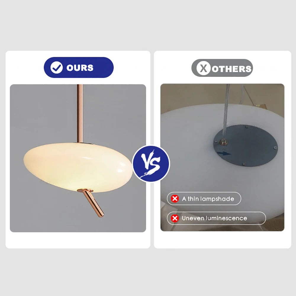 lustre tactile réglable design avec gradation tactile pour lampes suspendues - vue 5 sur 6