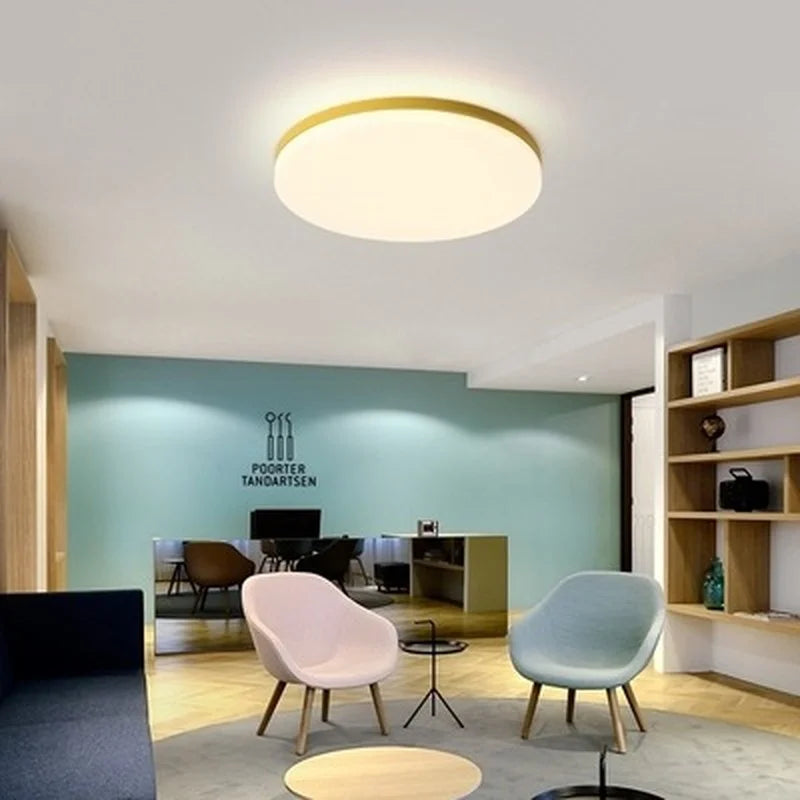 plafonnier led rond multicolore à intensité variable pour intérieur - vue 6 sur 5