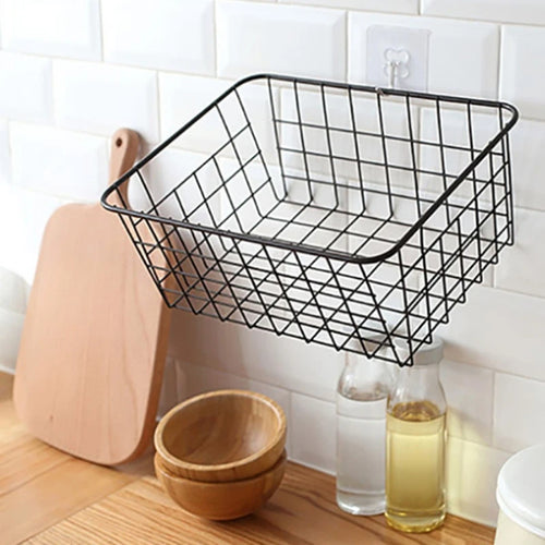 panier de rangement en métal pour organiser vos espaces