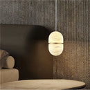 lustre moderne en marbre pour décoration d'intérieur suspendue