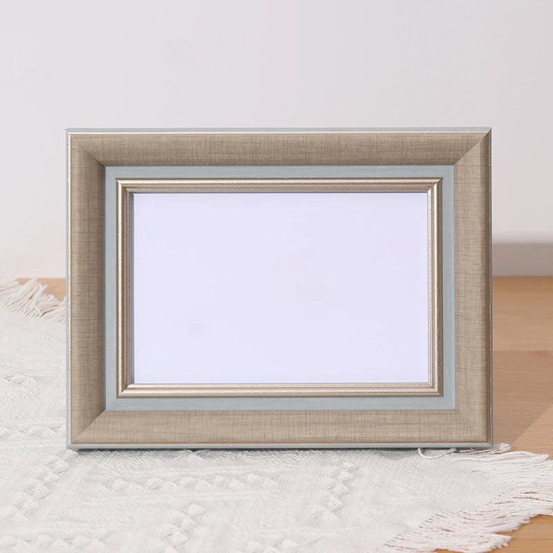 cadre photo en bois pour portraits de famille et mariage - vue 9 sur 10