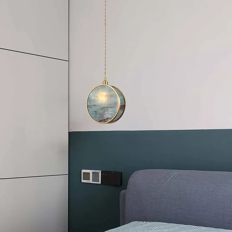 suspension en verre créative style nordique pour décoration intérieure - vue 6 sur 9
