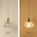 Romantischer Vintage-Glaskronleuchter für elegantes Ambiente