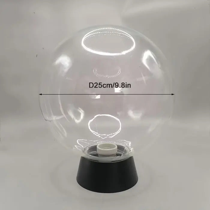 lampadaire extérieur globe noir pour éclairage de jardin et terrasse - vue 11 sur 15