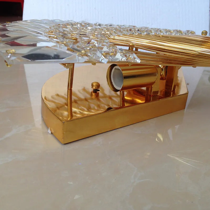 applique murale en cristal luxueux pour décoration intérieure - vue 5 sur 7
