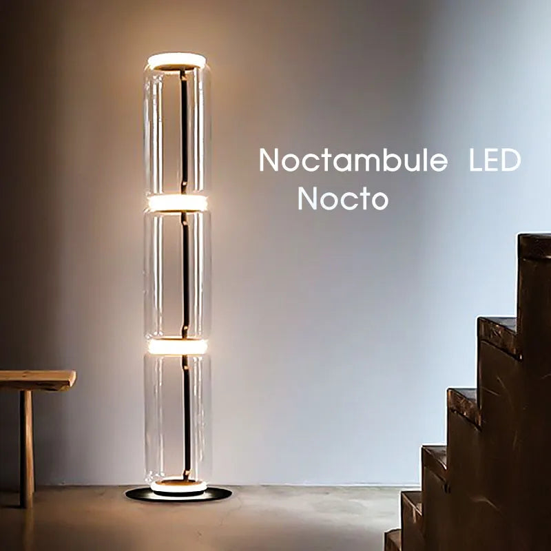 Lampe Design italien en verre Nordique LED - vue 4 sur 19