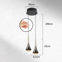 Lustres de décoration nordique pour salle à manger lustre lampes suspendues lampes suspendues pour plafonnier éclairage intérieur