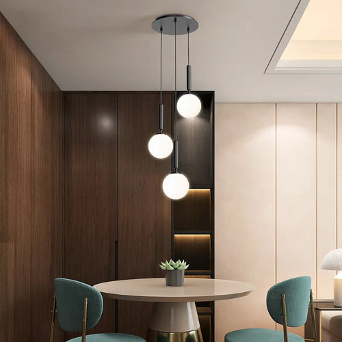 Moderner Glas-Kronleuchter für elegante Innendekoration - vue 2 sur 17