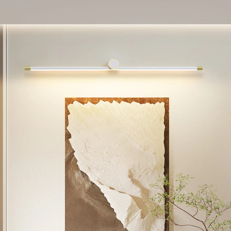 miroir moderne avec lumières led pour maquillage et décoration intérieure - vue 6 sur 12