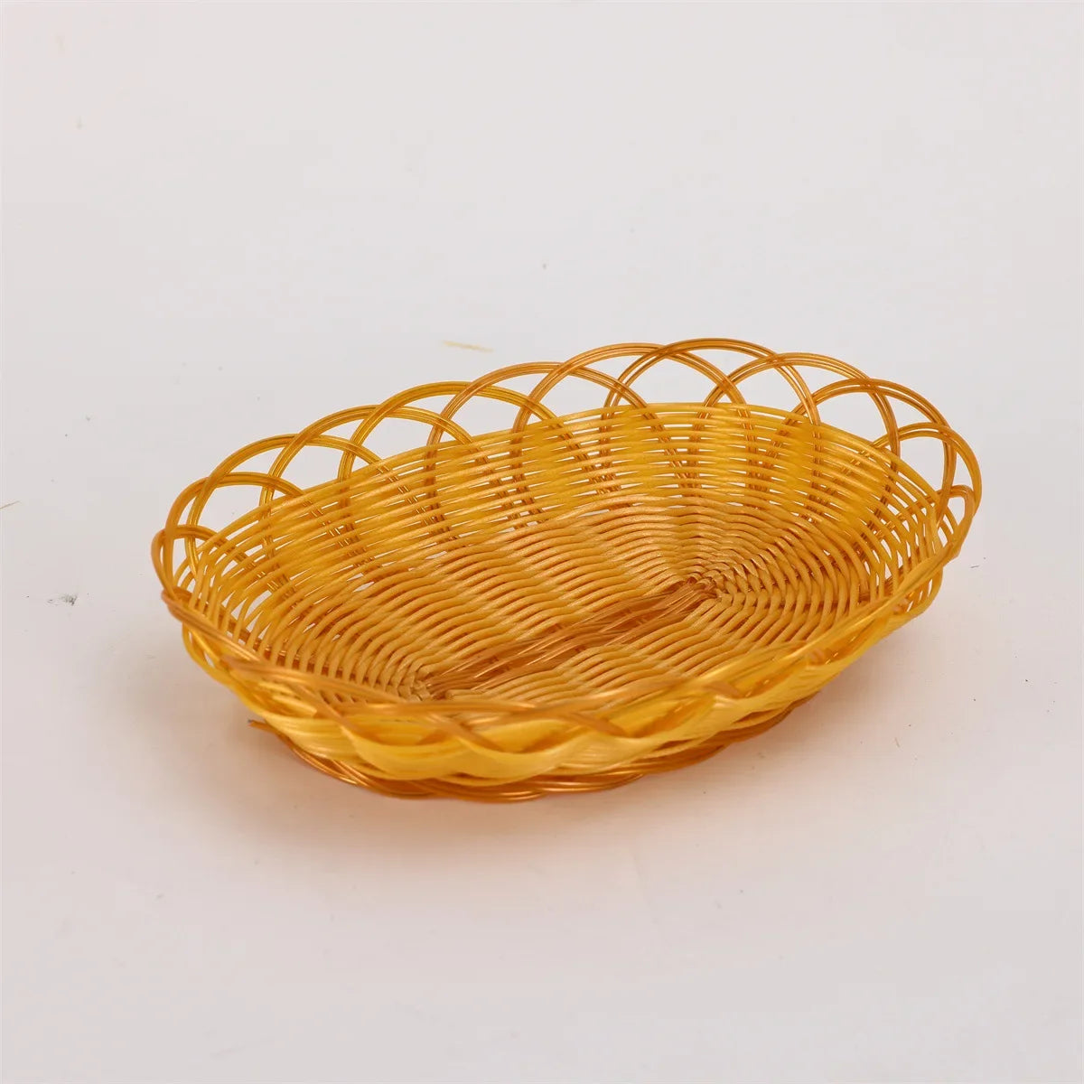 panier en rotin tissé pour fruits et aliments à la maison - vue 8 sur 10