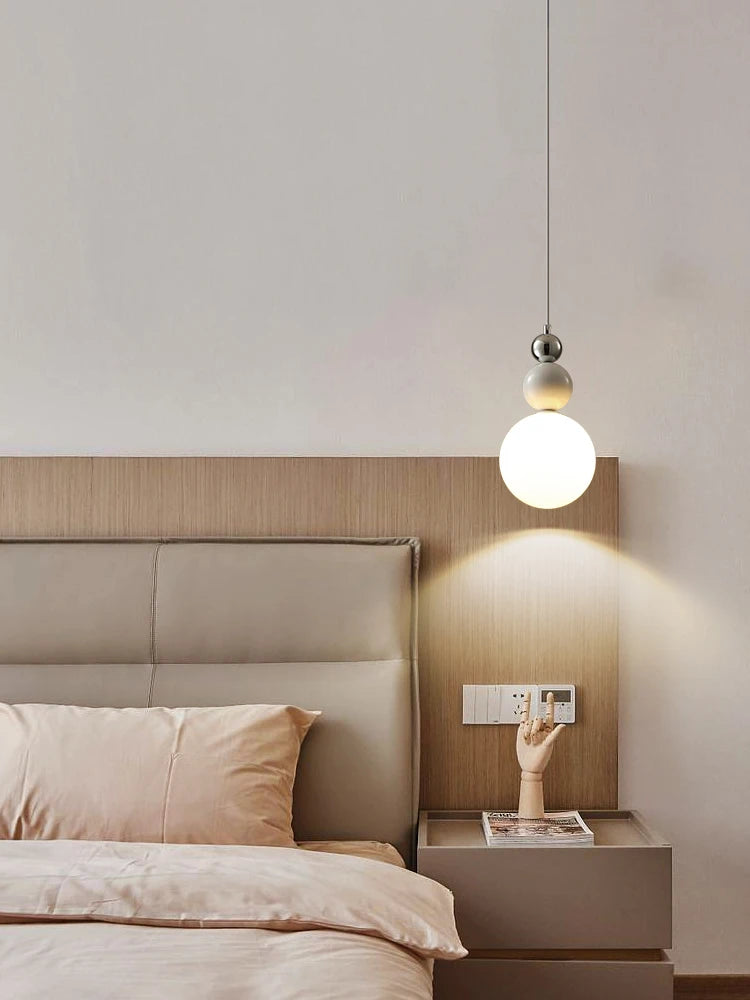 lustre nordique moderne en forme de gourde créative pour intérieur - vue 5 sur 12