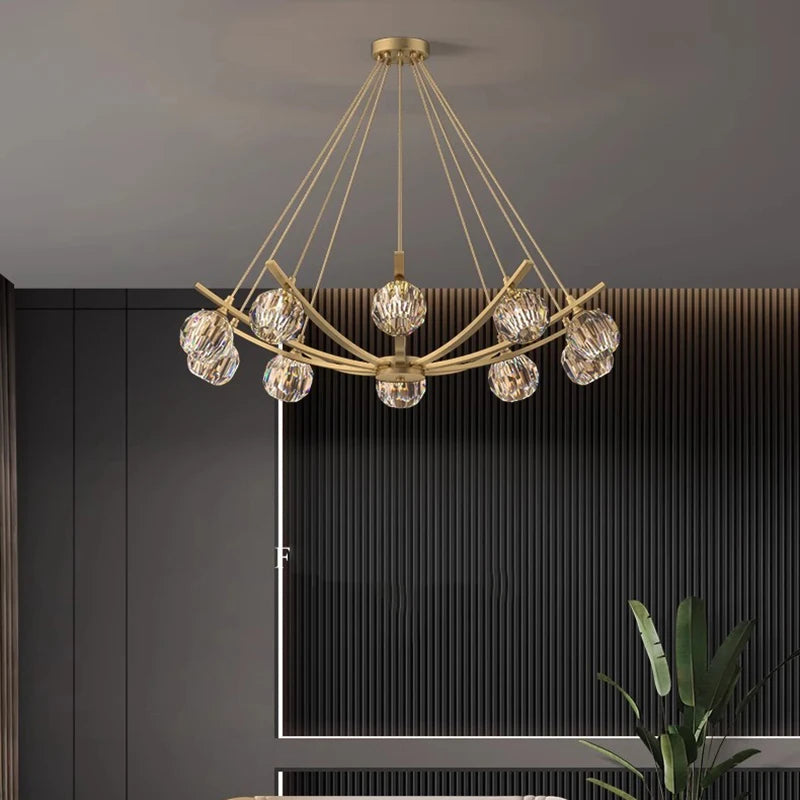 lustre led suspendu moderne pour éclairage intérieur décoratif - vue 5 sur 11