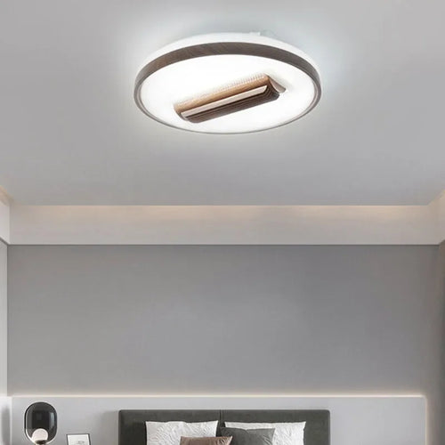 Leiser Deckenventilator mit drei Farben und sechs Geschwindigkeiten - vue 4 sur 8