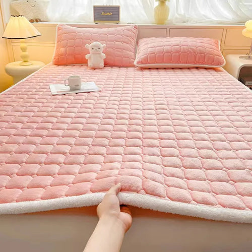 surmatelas en velours chaud pour un confort hivernal - vue 13 sur 15