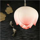 Retro-Pendelleuchte Lotusblume LED