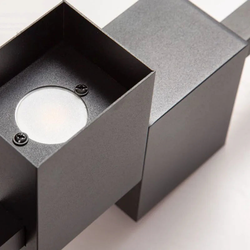 LED-Wandleuchte minimalistisch mit künstlerischem Design - vue 6 sur 15