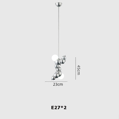 suspension led artistique à intensité variable design moderne