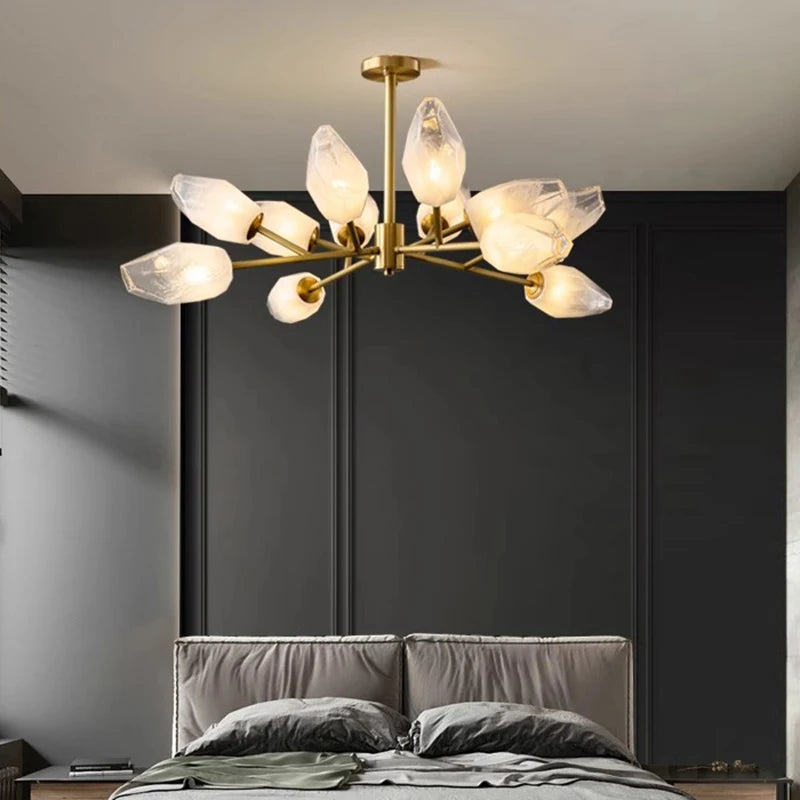 lustre moderne luminaire suspendu pour éclairage intérieur - vue 3 sur 10