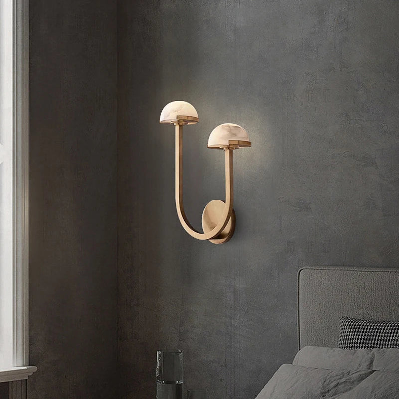 applique murale en marbre naturel au style nordique américain - vue 4 sur 10