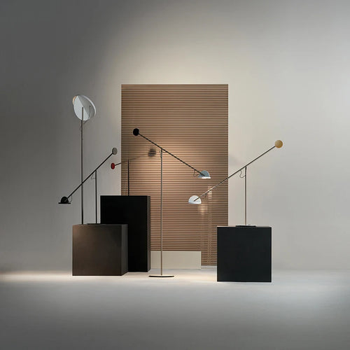 Design Stehleuchte im nordischen Stil für modernes und elegantes Interieur - vue 2 sur 6