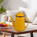 cafetière émaillée vintage 1 1l poignée solide
