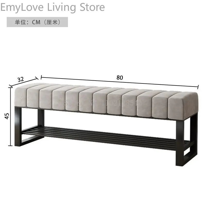 tabourets à langer nordiques meubles modernes pour salon et rangement - vue 19 sur 22