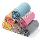 serviette de plage extra large sechage rapide coton