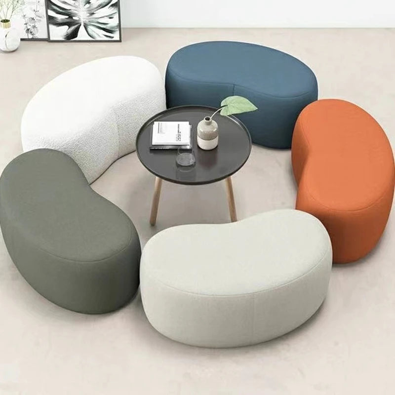 coussin de siège tendance pouf pour adultes et enfants décoration douce - vue 4 sur 10