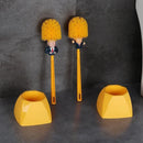 fournitures de toilette trump brosse de nettoyage amusante et pratique