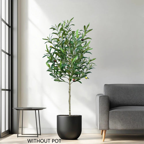 branche d'olivier artificielle réaliste pour décoration intérieure