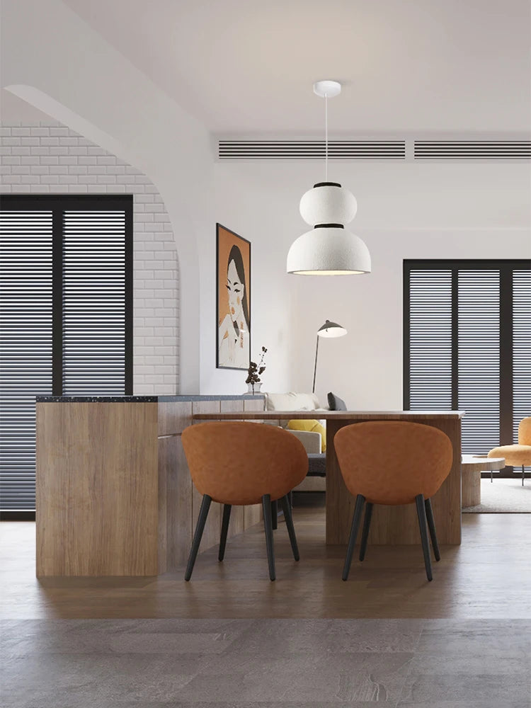 lustre japonais style silencieux luminaire danmark noguchi ball restaurant - vue 5 sur 7