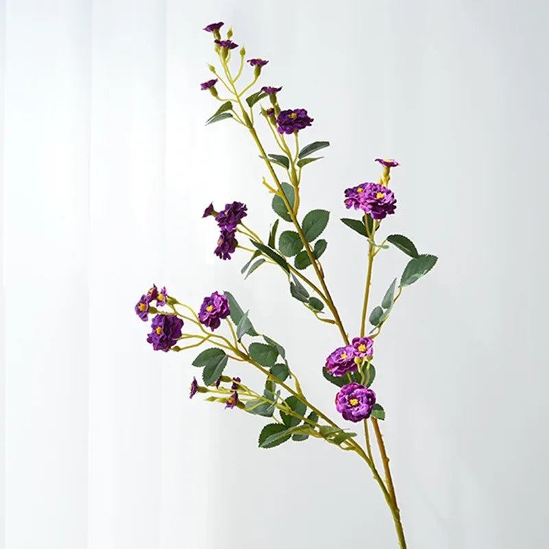 lot de 5 roses artificielles en soie pour décoration florale - vue 13 sur 13