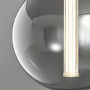 Pendelleuchte aus Rauchglas Design-Lampe für Restaurant und Café
