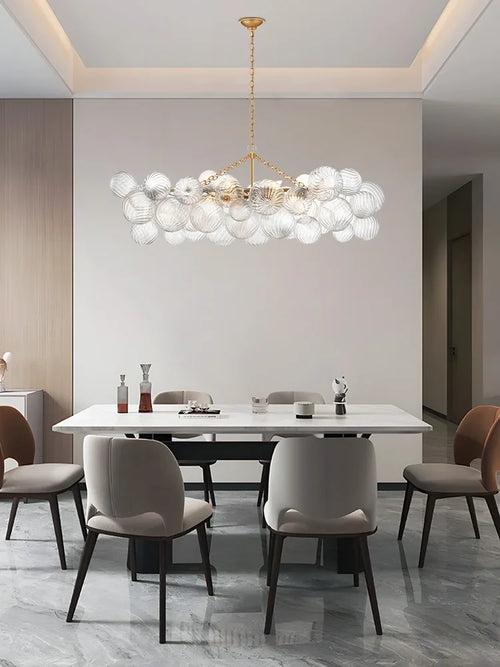 lustre suspension éclairage design pour intérieur moderne - vue 7 sur 13