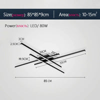 plafonnier Longue bande LED