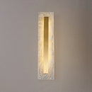 applique murale led de luxe en marbre naturel ovale rectangulaire