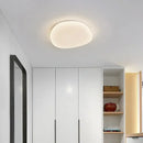 plafonniers led modernes nordiques en forme de galets pour intérieur