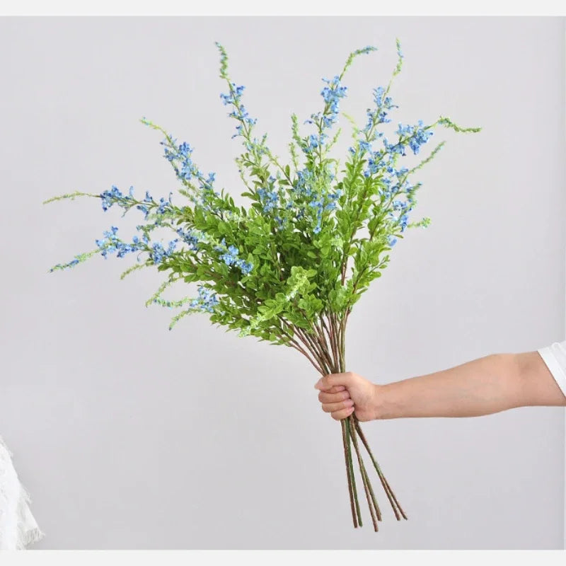 lot de 4 fleurs artificielles pour décoration de mariage et hôtel - vue 6 sur 11
