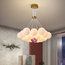 lustre led 3d lune bulle boule suspension décoration luminaires