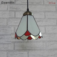 Tiffany-Pendelleuchte im mediterranen Stil für elegante Innendekoration