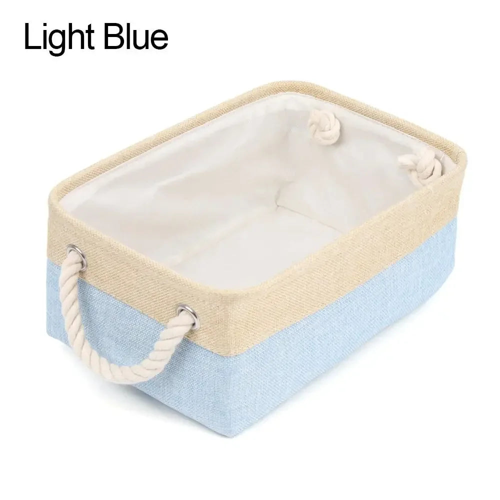 panier de rangement pliable pour linge et jouets - vue 12 sur 13