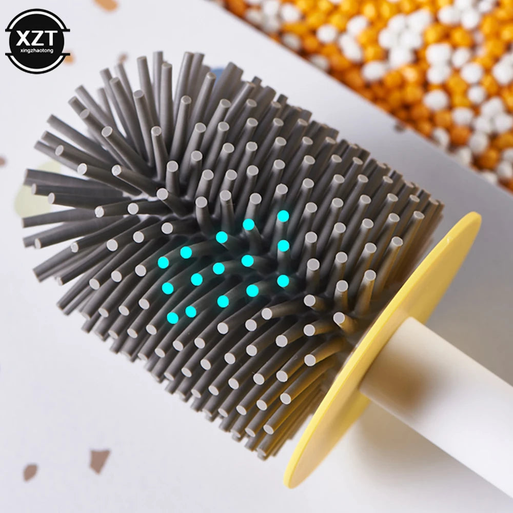 brosse en silicone avec support pour un nettoyage rapide - vue 6 sur 7